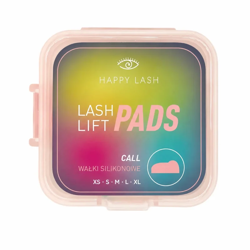 Wałeczki silikonowe do laminacji rzęs CaLL Happy Lash opakowanie