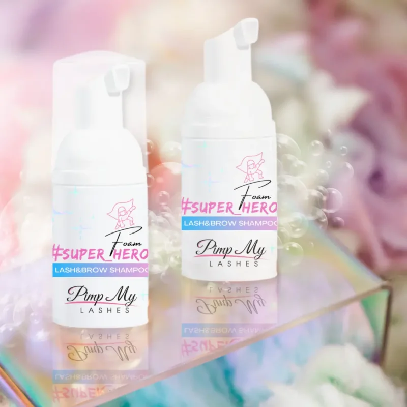 Pianka szampon do brwi i rzęs przedłużanych Super Hero Foam 30 ml Pimp My Lashes - obrazek 3