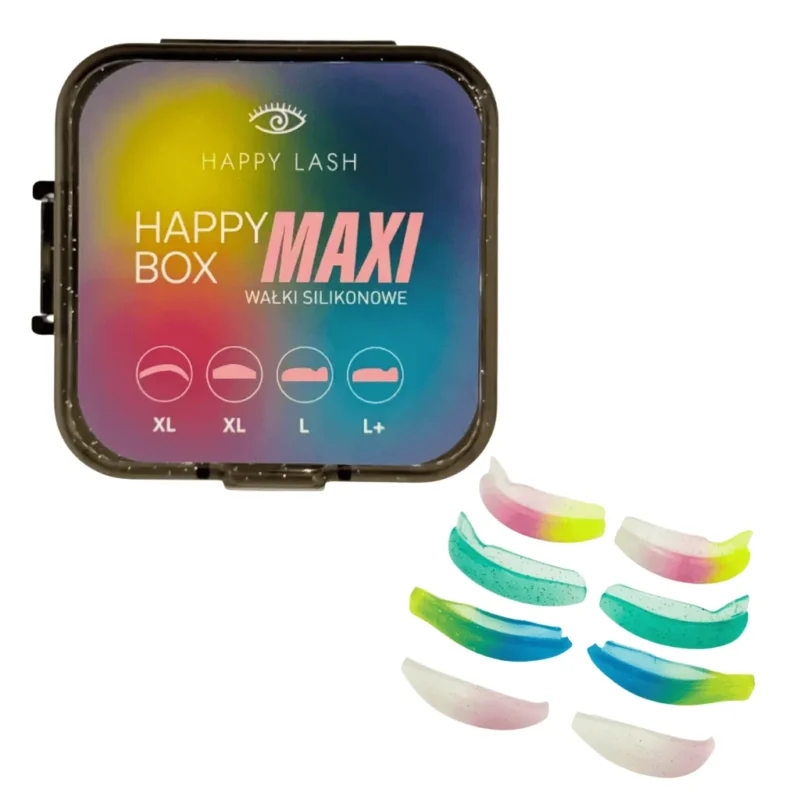 hzestaw wałeczków do liftingu rzęs happy box