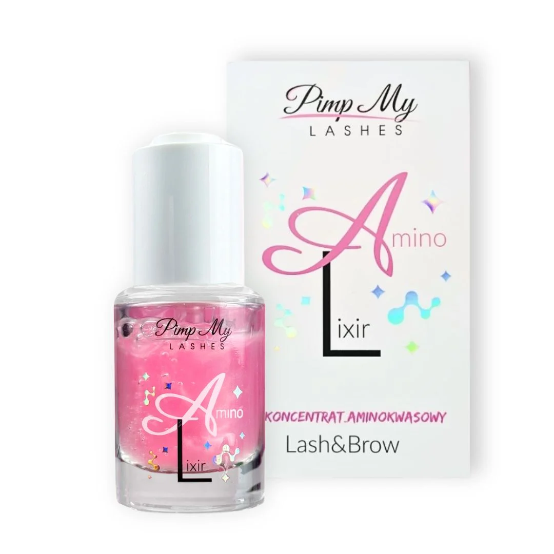 4 AminoLixir regenerujący koncentrat aminokwasowy do brwi i rzęs 20 ml Pimp My Lashes - obrazek 1