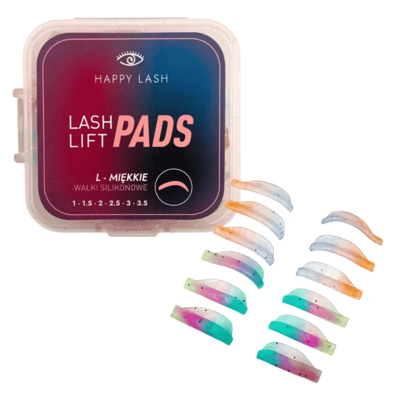 Wałeczki silikonowe do laminacji liftingu rzęs – L-miękkie | Happy Lash