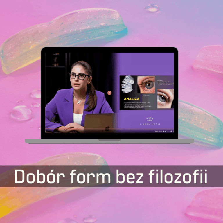 Dobór wałeczków do liftingu rzęs szkolenie online