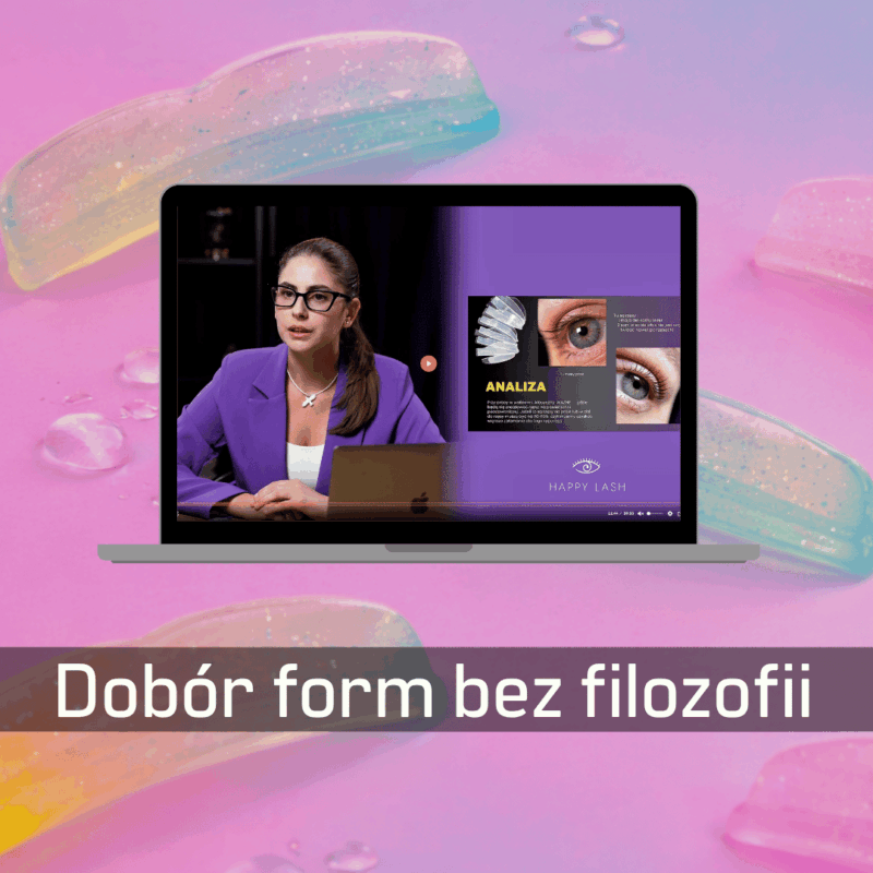 Dobór wałeczków do liftingu rzęs szkolenie online