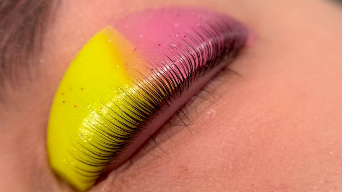 nawijanie rzęs na wałeczek rybki happy lash