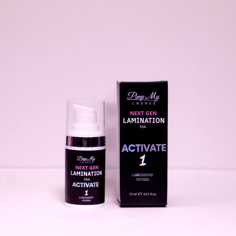 Preparat do laminacji brwi i rzęs step 1 activate TGA NEXT GEN LAMINATION Pimp My Lashes - obrazek 4