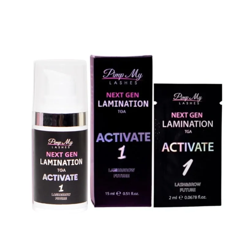 Preparat do laminacji brwi i rzęs step 1 activate TGA NEXT GEN LAMINATION Pimp My Lashes - obrazek 6